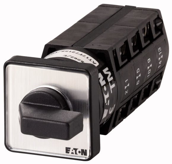Eaton Industries France SAS - Inverseurs, Contacts: 8, 10 A, plastron: 1-2, 60 °, à accrochage, encastré