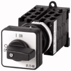 Eaton Industries France SAS - Commut. à gradin, cont.: 12, 20A, 4 crans 45°, à acc., encastré, fix. arrière