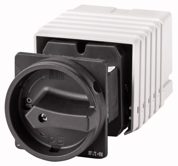 Eaton Industries France SAS - Inter. général, 9 pôle + 2 F + 1O, 63 A, 90°, encastré avec fixation arrière
