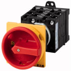 Eaton Industries France SAS - Inter. général, 9 pôle, 32 A, arrêt d'urgence, 90°, encastré, fixation arrière