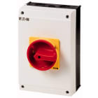 Eaton Industries France SAS - Inter général, +coffret, 3p+N, 63A, poignée rouge-jaune, verrouillable