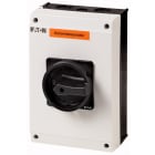 Eaton Industries France SAS - Inter. de sécurité, 6P + 2F, 63A, verrouillable, en saillie, plaque
