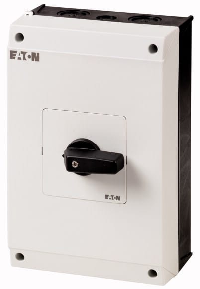 Eaton Industries France SAS - Inter. Marche-Arrêt, 8 pôle, 63 A, 90 °, Montage en saillie