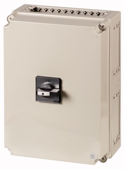 Eaton Industries France SAS - Inter. général, 6 pôle + 1F+1O, 160A, 90°, verrouillable, en saillie