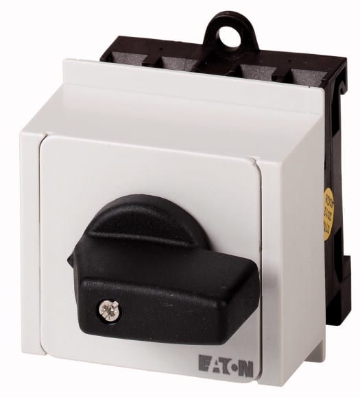 Eaton Industries France SAS - Inter. Marche-Arrêt, 3 pôles + N, 20 A, 90°, encastré tableau modulaire
