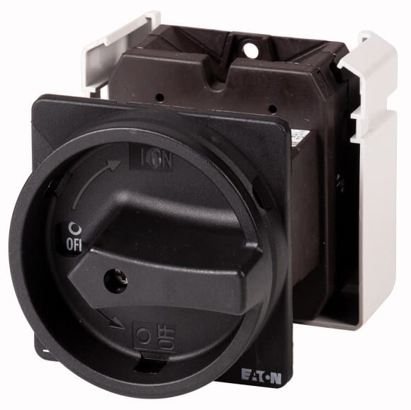 Eaton Industries France SAS - Inter. général, 6 pôle, 63A, 90°, verrouillable, encastré, fixation arrière