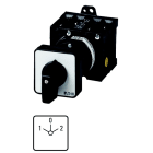 Eaton Industries France SAS - Inverseur, cont.: 8, 32A, 1-0-2, 60°, à accrochage, encastré, fixation arrière