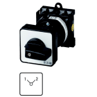 Eaton Industries France SAS - Inverseur, Contacts: 6, 20A, 1-2, 90°, à accrochage, encastré, fixation arrière