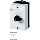 Eaton Industries France SAS - Inverseurs, Contacts: 8, 20 A, plastron: 1-2, 90°, à accrochage, en saillie