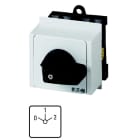 Eaton Industries France SAS - Inverseur, cont.: 6, 20A, 0-1-2, 60°, à acc., encastré en tableau modulaire