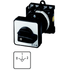 Eaton Industries France SAS - Inverseur, cont.: 6, 20A, 0-1-2, 60°, à accrochage, encastré, fixation arrière