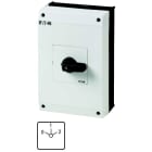 Eaton Industries France SAS - Inverseurs, Contacts: 6, 63 A, plastron: 0-1-2, 60 °, à accrochage, en saillie