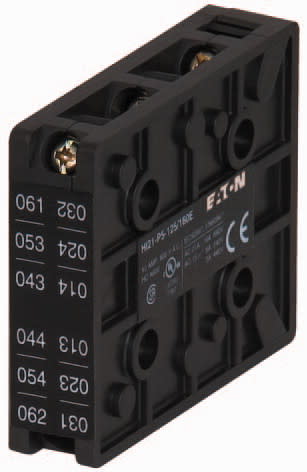 Eaton Industries France SAS - Cont.aux. 2F,1O p.P5-125/160,forme Z