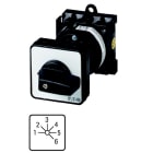 Eaton Industries France SAS - Commut. à gradin, cont.: 6, 20A, 6 crans 45°, à acc., encastré, fix. arrière