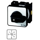 Eaton Industries France SAS - Commut. à gradin, cont.: 6, 20A, 6 crans 45°, à acc.,encastré, fix. centrale