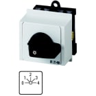 Eaton Industries France SAS - Commut. à gradin, cont.: 4, 20A, 4 crans, à acc., encastré en tableau modulaire