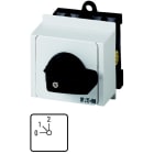 Eaton Industries France SAS - Commut. à gradin, cont.: 6, 20A, 0-2, 45°, 2 crans 45°, à acc., encastré, IVS