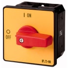 Eaton Industries France SAS - Inter. Marche-Arrêt, 1 pôle, 100 A, Fonctions d'arrêt d'urgence, 90°, encastré