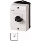 Eaton Industries France SAS - Commutateur Marche, Contacts: 3, 20 A, plastron: 0<1, 45°, à rappel, en saillie