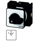 Eaton Industries France SAS - Inverseurs de marche, Contacts: 5, 20A, plastron: 2>0<1, 45°, à rappel, encastré
