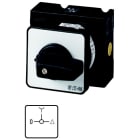 Eaton Industries France SAS - Commut. étoile-triangle, cont.: 7, 32A, 0-Y-D, 90°, à acc., encastré, SOND 27
