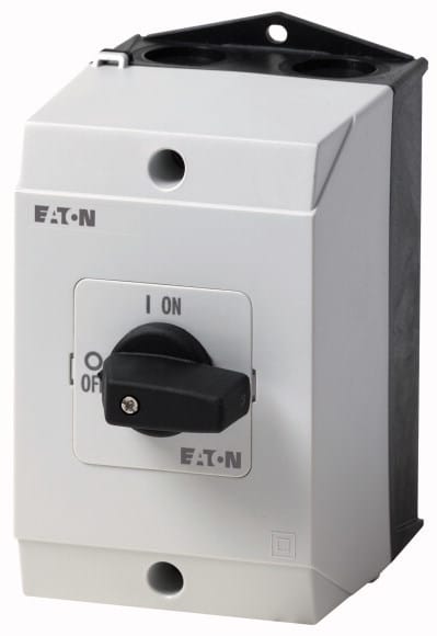 Eaton Industries France SAS - Inter Marche-Arrêt, +coffret, 3p +1F+1O, 32A, poignée noire