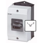 Eaton Industries France SAS - Inverseurs, Contacts: 4, 32 A, plastron: 1-2, 90°, à accrochage, en saillie
