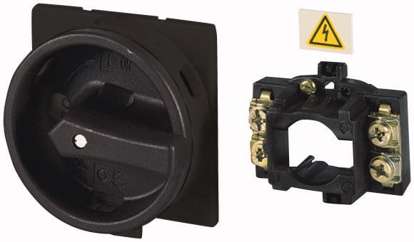 Eaton Industries France SAS - Kit d'adaption pour l'Inter. général, poignée noire, pour T0-/E-/Z