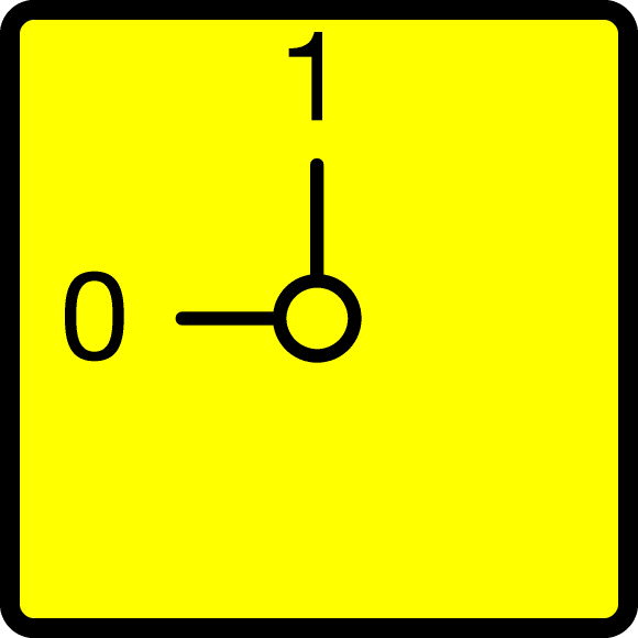 Eaton Industries France SAS - Plastron, arrêt d'urgence, jaune, pour T0