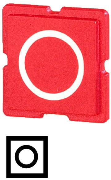 Eaton Industries France SAS - Étiquette, rouge
