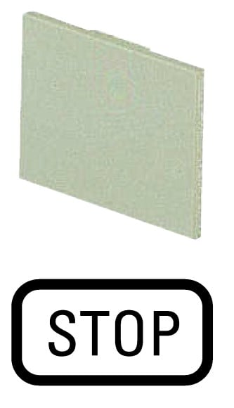 Eaton Industries France SAS - Étiquette à encliqueter, STOP