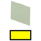 Eaton Industries France SAS - Étiquette à encliqueter, jaune, sans inscription