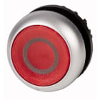 Eaton Industries France SAS - Bouton-poussoir lumineux, plat, rouge 0, à accrochage