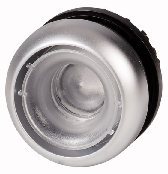 Eaton Industries France SAS - Bouton-poussoir lumineux, plat, sans étiquette, à rappel