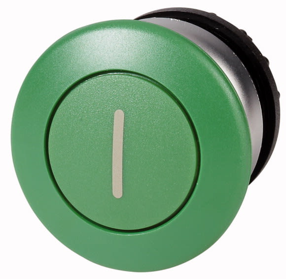 Eaton Industries France SAS - Bouton-poussoir coup de poing, vert I, à accrochage
