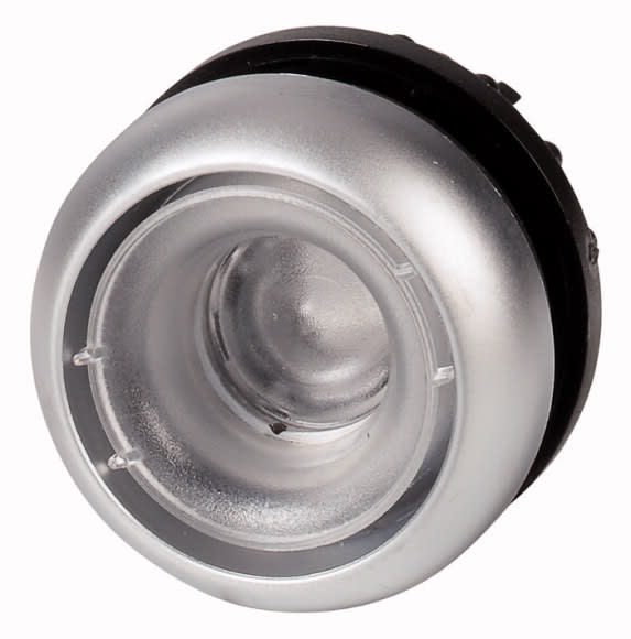 Eaton Industries France SAS - Bouton-poussoir lumineux, plat, sans étiquette, à accrochage