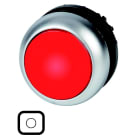Eaton Industries France SAS - Bouton-poussoir lumineux, plat, rouge 0, à rappel