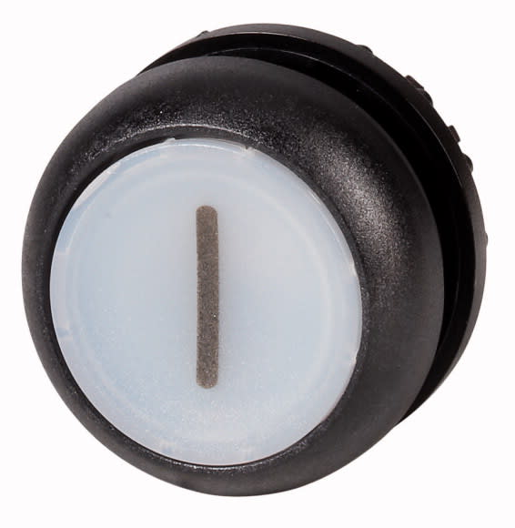 Eaton Industries France SAS - Bouton-poussoir lumineux, plat, blanc I, à accrochage