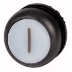 Eaton Industries France SAS - Bouton-poussoir lumineux, plat, blanc I, à accrochage