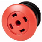 Eaton Industries France SAS - Bouton-poussoir coup de poing, rouge, sans verrine, à accrochage