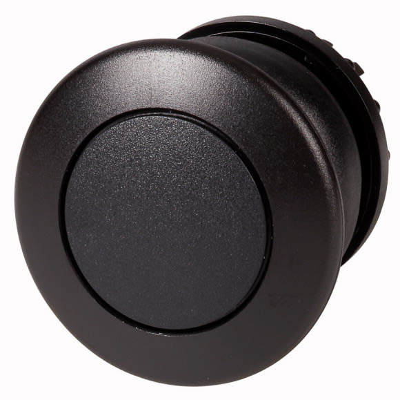 Eaton Industries France SAS - Bouton-poussoir coup de poing, noir, à rappel