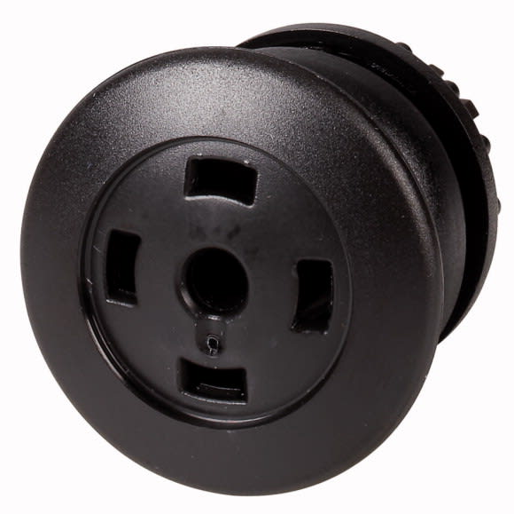 Eaton Industries France SAS - Bouton-poussoir coup de poing, noir, sans verrine, à rappel