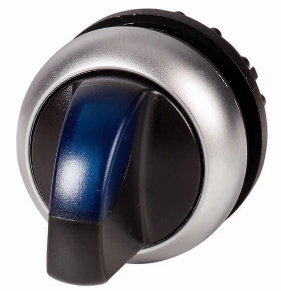 Eaton Industries France SAS - Commutateur rotatif, 2 positions, lumineux, bleu