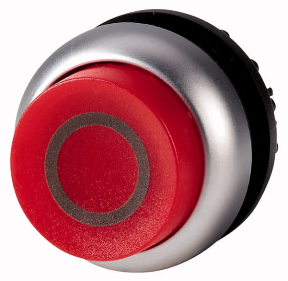 Eaton Industries France SAS - Bouton-poussoir lumineux, saillant, rouge 0, à rappel