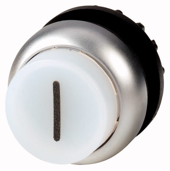 Eaton Industries France SAS - Bouton-poussoir lumineux, saillant, blanc I, à accrochage