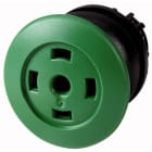 Eaton Industries France SAS - Bouton-poussoir coup de poing, vert, sans verrine, à rappel
