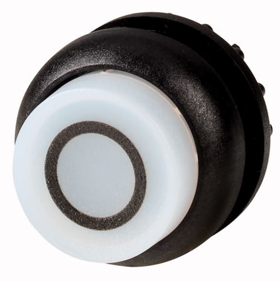 Eaton Industries France SAS - Bouton-poussoir lumineux, saillant, blanc 0, à accrochage