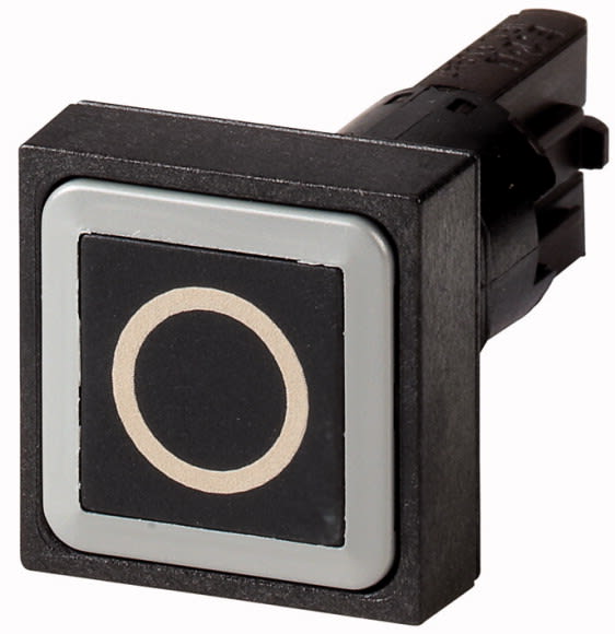 Eaton Industries France SAS - Bouton-poussoir, noir 0, à rappel
