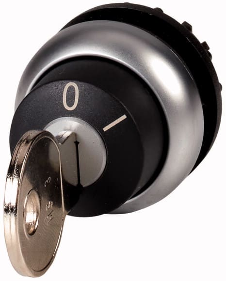 Eaton Industries France SAS - Bouton à clé, 2 positions, à rappel