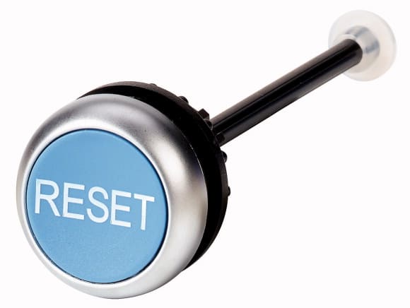 Eaton Industries France SAS - Touche de déblocage, bleue, RAZ